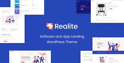 ThemeForest - Realite v1.0.0 - A WordPress Theme for Startups - 27651593