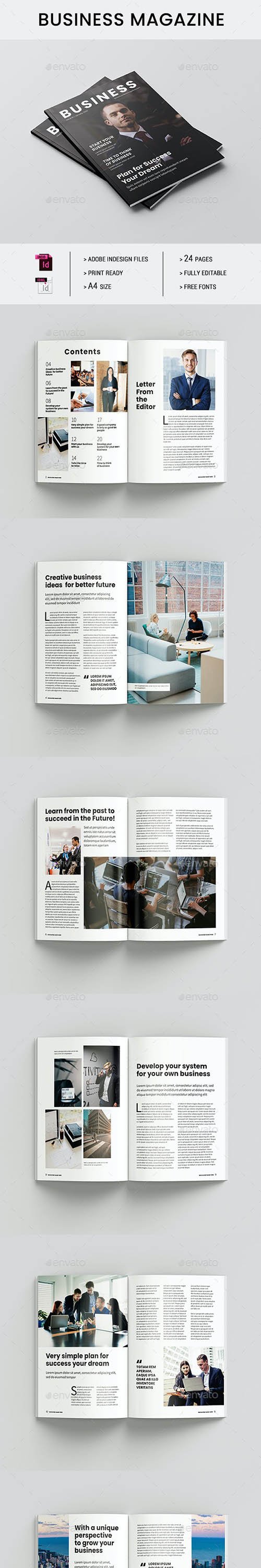 GraphicRiver - Business Magazine - 28160800