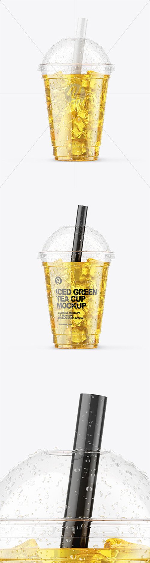 Iced Green Tea Cup Mockup 64934 TIF