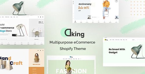 ThemeForest - Dking v1.0.0 - Multipurpose eCommerce Shopify Theme - 28713243