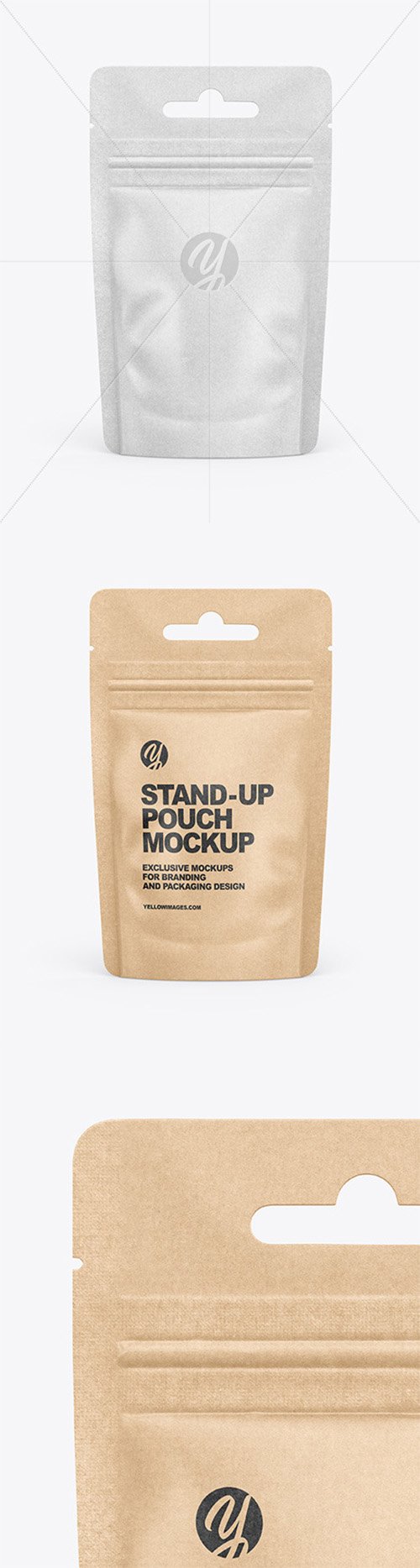 Kraft Stand-Up Pouch Mockup 66547 TIF