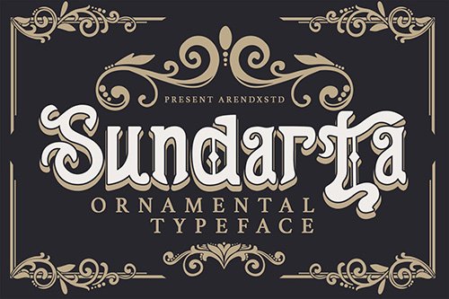 Sundarta | Vintage Typeface