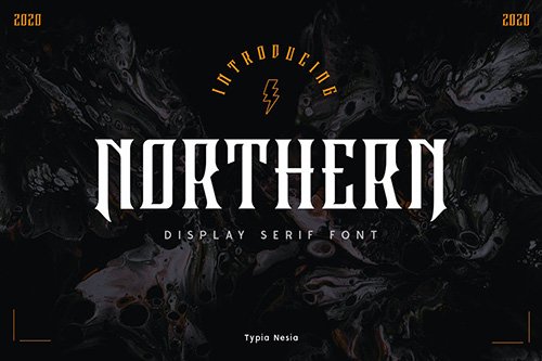 Northern Display Serif Font