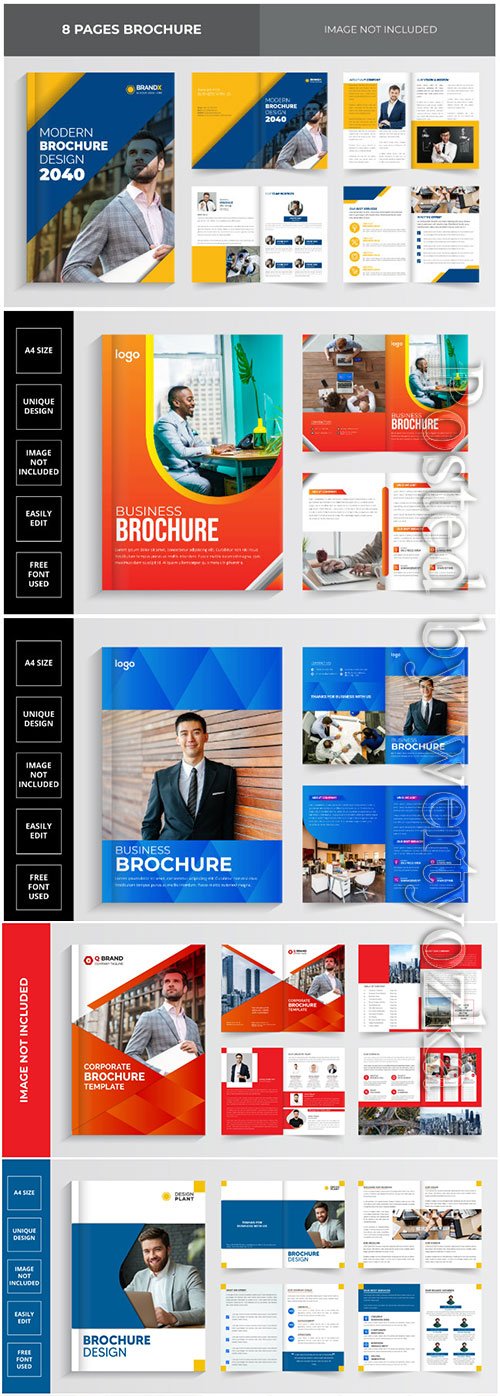 2021 business brochure design template