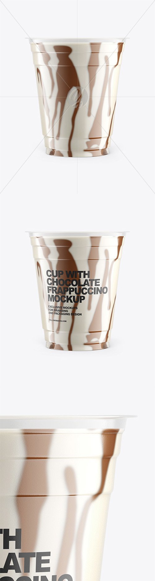 Cup With Chocolate Frappuccino Mockup 67987 TIF