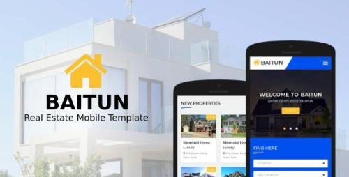 ThemeForest - Baitun v1.0 - Real Estate Mobile Template - 21753462
