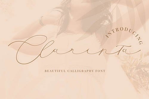 Clarinta - Beautiful Calligraphy