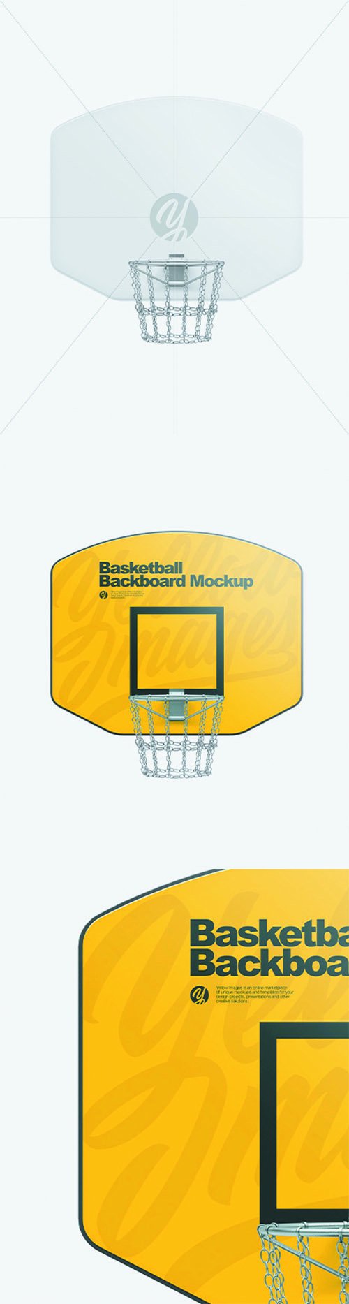Basketball Backboard Mockup 68642 TIF
