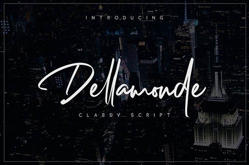 Dellamonde - Classy Script
