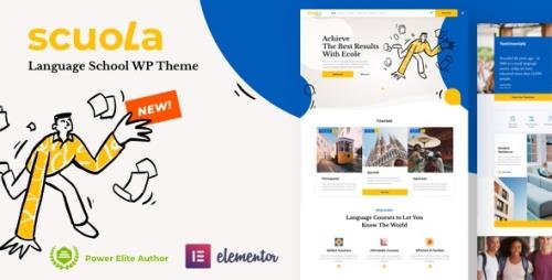 ThemeForest - Scuola v2.4 - Language School WordPress Elementor - 26355172