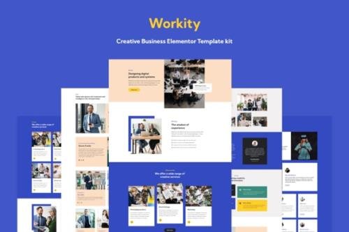ThemeForest - Workity v1.0.5 - Creative Business Elementor Template kit - 28960338