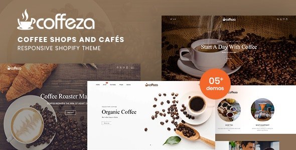 ThemeForest - Coffeza v1.0.0 - Coffee Shops and Cafes Responsive Shopify Theme - 29274916