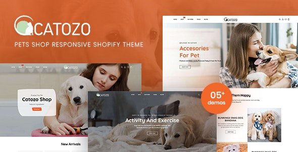 ThemeForest - Catozo v1.0.0 - Pets Shop Responsive Shopify Theme - 29274975
