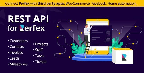 CodeCanyon - REST API for Perfex CRM v1.0.0 - Connect your Perfex CRM with third party applications - 25278359