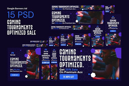 eSport & Game Services Banners Ad