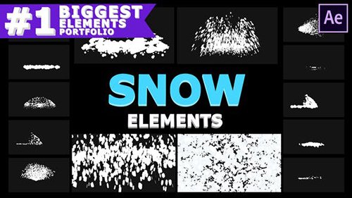 Cartoon Snowflakes | After Effects 29605909
