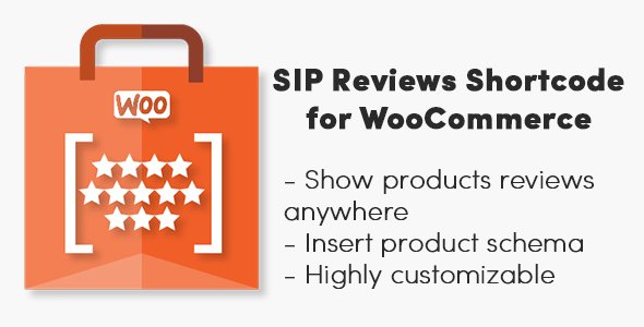 ShopitPress - SIP Reviews Shortcode for WooCommerce v1.5.4 - NULLED