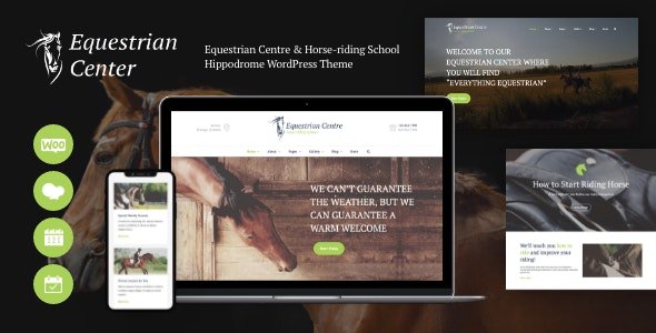 ThemeForest - Equestrian Centre v1.5 - Horse-riding School Hippodrome WordPress Theme - 14279200