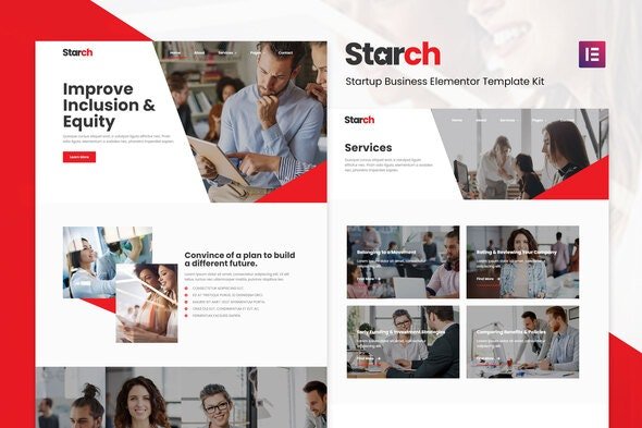 ThemeForest - Starch v1.0.0 - Business Elementor Template Kit (Update: 11 February 21) - 29564049