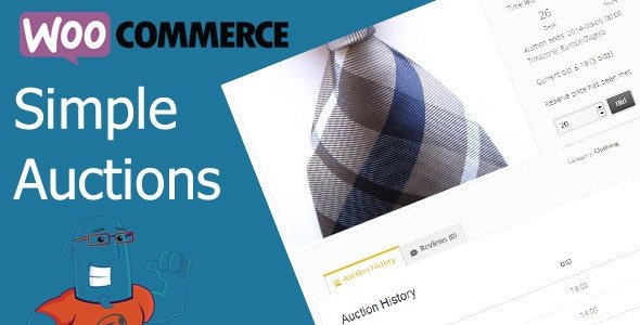 CodeCanyon - WooCommerce Simple Auctions v2.0.0 - Wordpress Auctions - 6811382