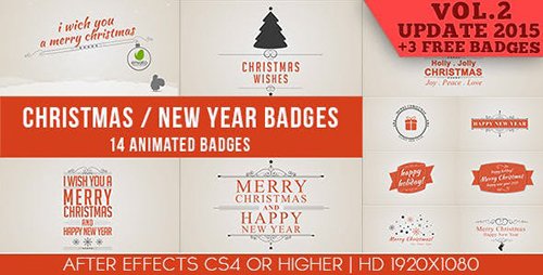 Christmas / New Year Badges 6020452