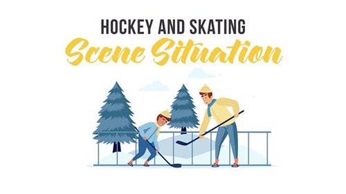 Hockey and skating sports - Scene Situation 29246978