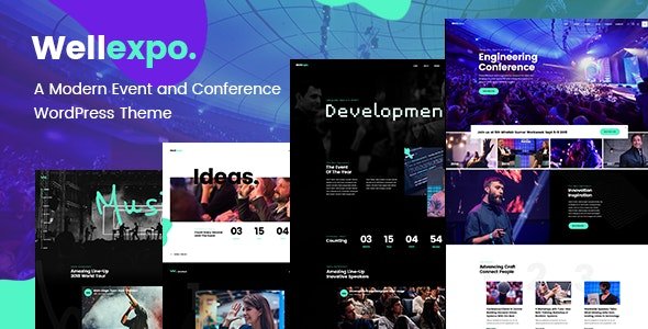 ThemeForest - WellExpo v1.5 - Event & Conference Theme - 22335758 - NULLED
