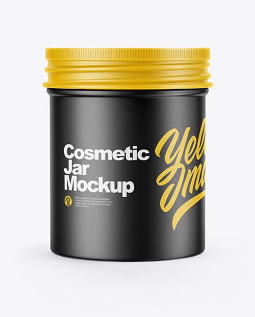 Cosmetic Jar Mockup 56475