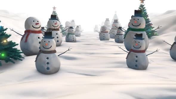 VideoHive - Snowmen 02 - 24946661
