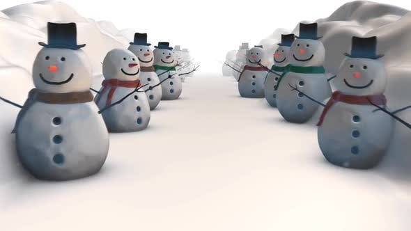 VideoHive - Snowmen - 24938484