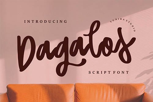 Dagalos | Script Font