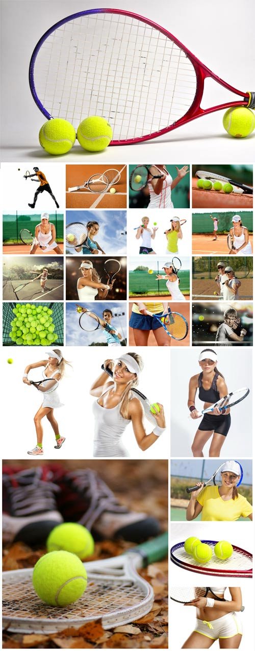 Tennis stock photo