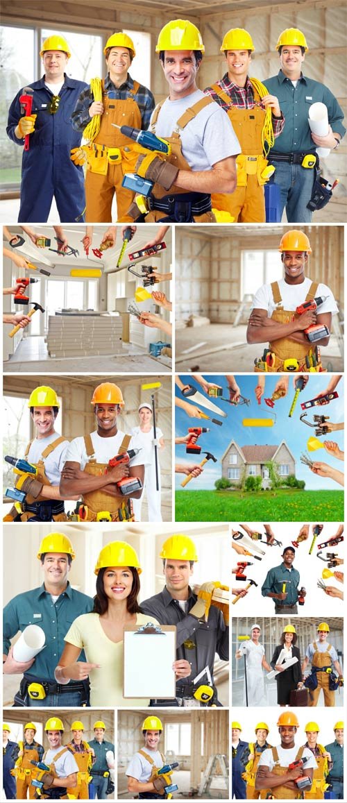 Home construction and renovation stock photo