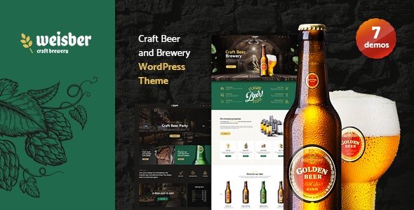 ThemeForest - Weisber v1.1.6 - Craft Beer & Brewery WordPress Theme - 23694122