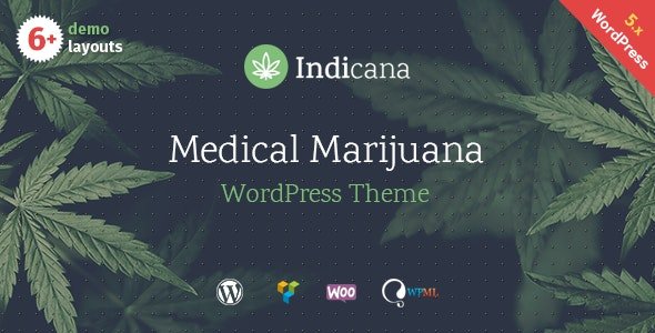 ThemeForest - Indicana v1.4.6 - Medical Marijuana Dispensary WordPress Theme - 23033709