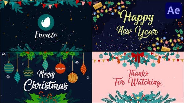 New Year Greetings Slideshow | After Effects 29725180