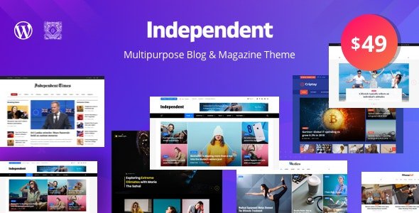ThemeForest - Independent v1.1.4 - Multipurpose Blog & Magazine Theme - 22524249