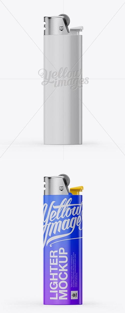 Plastic Lighter Mockup 11858 TIF