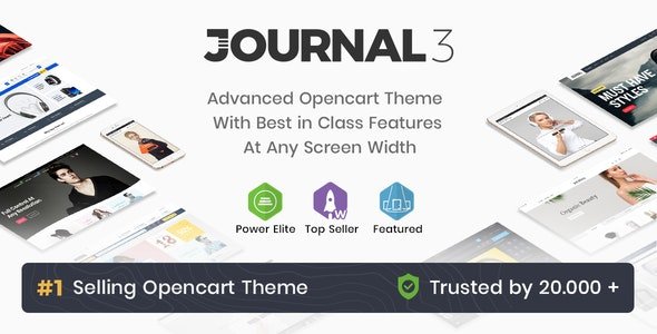 ThemeForest - Journal v3.1.5 - Advanced Opencart Theme - 4260361