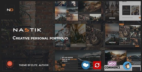 ThemeForest - Nastik v4.8 - Creative Portfolio WordPress Theme - 25227363 - NULLED