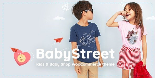 ThemeForest - BabyStreet v1.5.2 - WooCommerce Theme for Kids Toys and Clothes Shops - 23461786