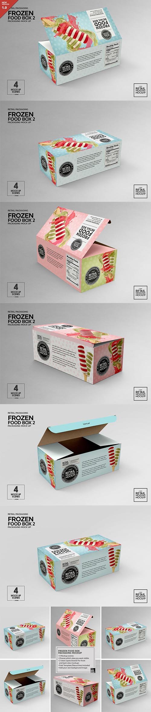 CreativeMarket - Retail Frozen Food Packaging2 Mockup - 5730740