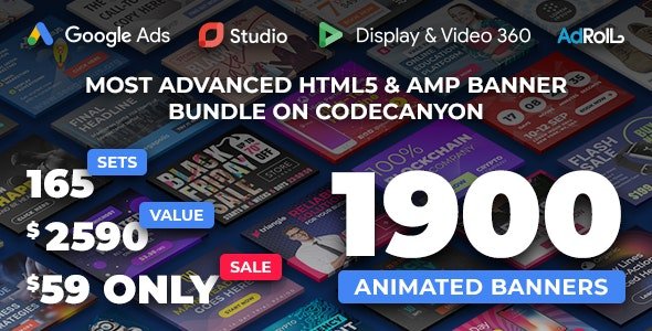 CodeCanyon - YN Bundle v6.3 - Most Advanced HTML5 Banner Bundle made with Google Web Designer - 21177145