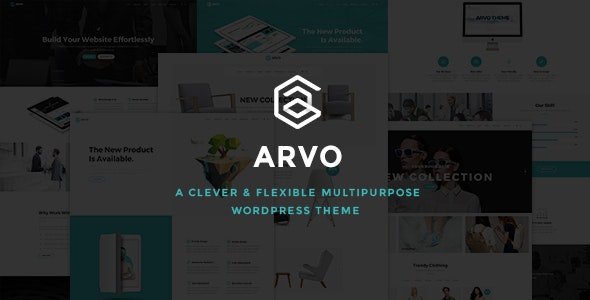 ThemeForest - Arvo v2.7 - A Clever & Flexible Multipurpose WordPress Theme - 17924641
