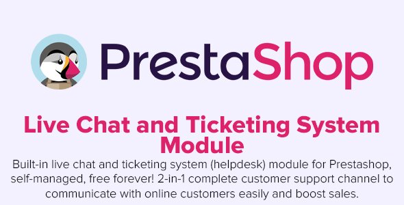 Live Chat and Ticketing System v2.1.9 - PrestaShop Module