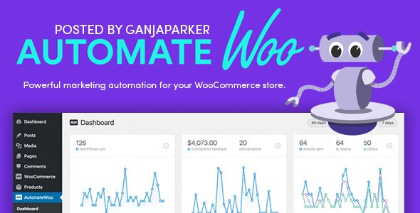AutomateWoo v5.4.1 - Marketing Automation For WooCommerce Store + AutomateWoo Add-Ons - NULLED