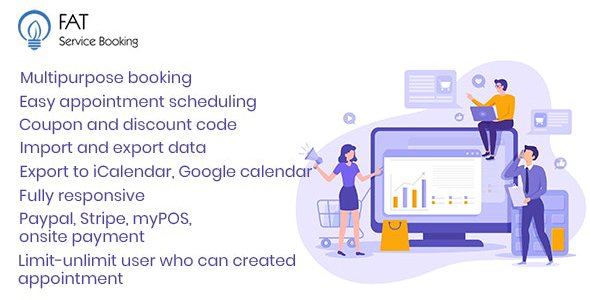 CodeCanyon - Fat Services Booking v5.2 - Automated Booking and Online Scheduling - 24214247