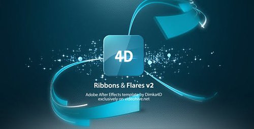 Ribbons & Flares Logo Reveal v2 5771166
