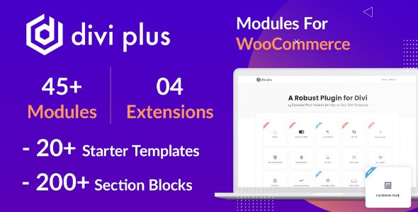 DiviExtended - Divi Plus 1.6.4 -  Ultimate Divi Modules & Extensions Pack