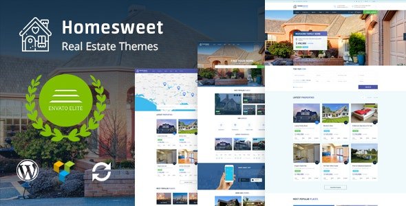 ThemeForest - HomeSweet v1.9 - Real Estate WordPress Theme - 20560953